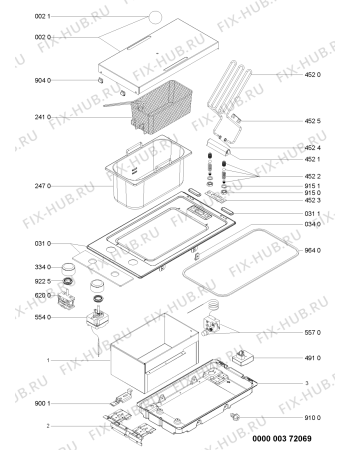 Схема №1 KHDF3010 (F091758) с изображением Руководство для электропечи Indesit C00351843