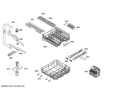 Схема №6 SMS40M12EU с изображением Передняя панель для электропосудомоечной машины Bosch 00675471
