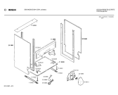 Схема №4 SMU3036UC с изображением Передняя панель для посудомойки Bosch 00280999