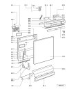 Схема №2 ADP 9528 BRM с изображением Панель для посудомоечной машины Whirlpool 481245379987
