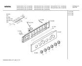 Схема №2 HSV44VE2 VESTEL с изображением Панель управления для плиты (духовки) Bosch 00435287