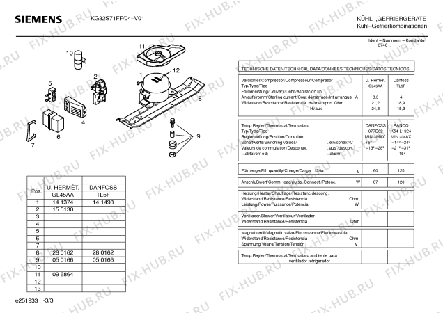 Схема №3 RF9641 с изображением Крышка для холодильной камеры Bosch 00067740