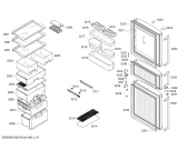 Схема №3 KK29E26TI 3-circle с изображением Выдвижной ящик для холодильной камеры Siemens 00441865