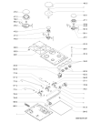 Схема №1 AKM 203 TF с изображением Затычка для плиты (духовки) Whirlpool 481244038957