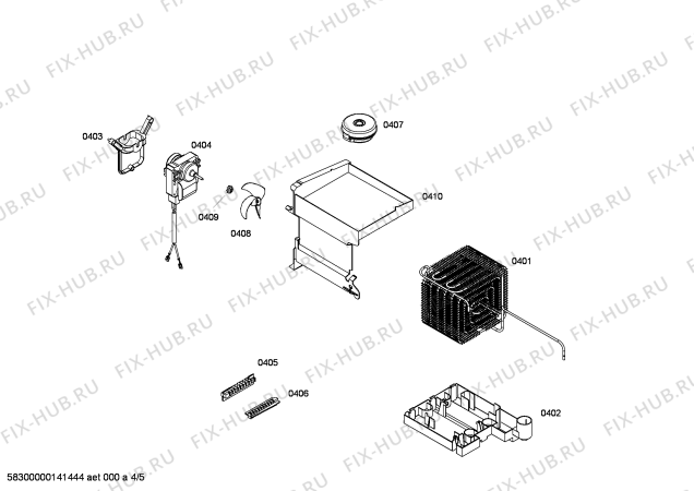 Схема №3 BD4654ANFH с изображением Клапан для холодильника Bosch 00676796