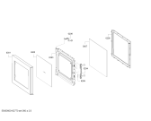 Схема №3 3WGX1959P с изображением Панель для микроволновой печи Bosch 00674687