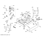 Схема №6 SGI55M25EU с изображением Передняя панель для электропосудомоечной машины Bosch 00446203