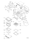 Схема №2 AKZ 390 WH с изображением Дверца для плиты (духовки) Whirlpool 481245058683