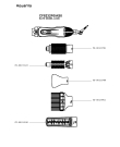 Схема №1 CF8242F0/AS0 с изображением Часть корпуса для фена Rowenta CS-00124910