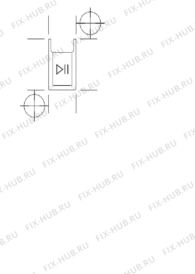 Большое фото - Кнопка вкл./выкл. для стиралки Indesit C00526748 в гипермаркете Fix-Hub