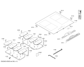 Схема №2 T42T63X0 NE.4I.60.TOP.VELR.X.NO FRAME с изображением Стеклокерамика для электропечи Bosch 00687354