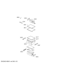 Схема №6 KAN90VI204 Side by side с изображением Поднос для холодильной камеры Bosch 11004923