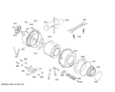 Схема №5 WAE284F0NL ProFutura 1400 с изображением Силовой модуль для стиралки Bosch 00666281