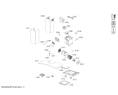 Схема №1 DWA06E652 Bosch с изображением Вентиляционный канал для вытяжки Bosch 00714942