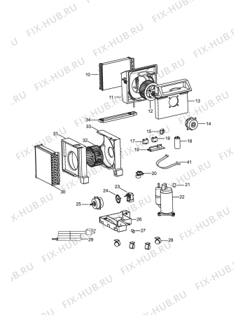 Схема №3 35822 с изображением Покрытие для климатотехники DELONGHI TL1966