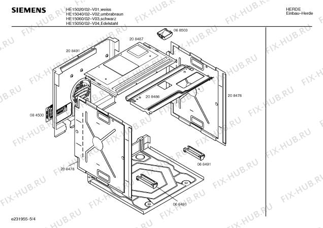 Схема №5 HE15040 с изображением Ручка конфорки для плиты (духовки) Siemens 00068513
