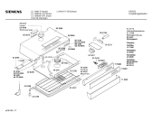 Схема №1 LU161017 с изображением Панель для вытяжки Siemens 00116467