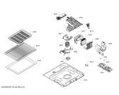 Схема №5 COA565GB0 с изображением Модуль управления для плиты (духовки) Bosch 11024576