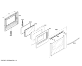 Схема №2 HES252U с изображением Шарнирная пластина для плиты (духовки) Bosch 00491538