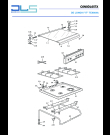 Схема №5 TEX 664 A с изображением Элемент корпуса для электропечи DELONGHI 35C6N03SD3