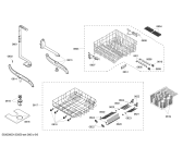 Схема №5 SHE55M12UC с изображением Регулировочный узел для посудомоечной машины Bosch 00665846