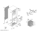 Схема №3 KGV36X50 с изображением Дверь для холодильника Bosch 00244717