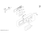 Схема №5 CWF14E20NL с изображением Панель управления для стиральной машины Bosch 00704543