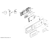 Схема №3 WLX20160OE Maxx 5 с изображением Панель управления для стиралки Bosch 00666811