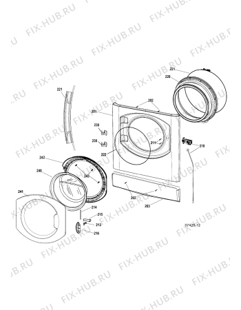 Схема №3 WMD940KUK (F057718) с изображением Всякое для стиралки Indesit C00264726