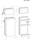 Схема №3 RG2180WDI (F014720) с изображением Дверь для холодильника Indesit C00051618