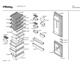 Схема №1 F6610E с изображением Поднос для холодильной камеры Bosch 00095658