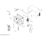 Схема №4 HF25M6R2 с изображением Дверь для духового шкафа Siemens 00682827