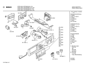 Схема №4 WFM4030 с изображением Панель управления для стиралки Bosch 00288176