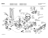 Схема №6 SGS4022EU с изображением Передняя панель для посудомоечной машины Bosch 00355699