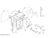 Схема №6 DWHD94EP с изображением Ремкомплект для посудомоечной машины Bosch 00615066