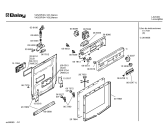 Схема №5 V4523R с изображением Панель для посудомойки Bosch 00288936