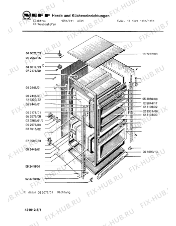 Схема №5 1312141331 1077/411LHCD с изображением Пружина для духового шкафа Bosch 00024117