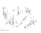 Схема №5 CG343J9 с изображением Панель управления для электропосудомоечной машины Bosch 00667018