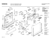 Схема №4 SN27304II с изображением Передняя панель для посудомойки Siemens 00278008