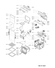 Схема №1 ELVE 8160/PT с изображением Дверца для электропечи Whirlpool 481010687900