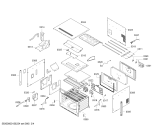 Схема №3 HBC84E653B с изображением Дверь для микроволновки Bosch 00685676