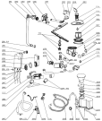 Схема №1 KGS60011W (180397, WQP12-DL0607) с изображением Панель управления для электропосудомоечной машины Gorenje 232369