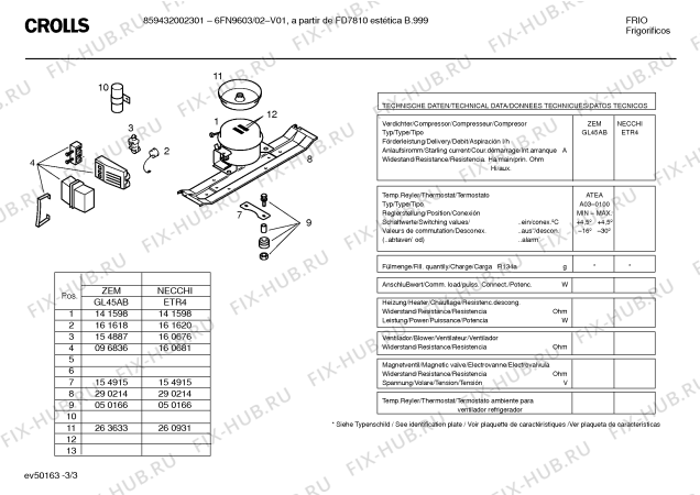 Схема №3 4FN318E с изображением Поднос для холодильной камеры Bosch 00290268