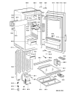 Схема №1 ELE 2505 с изображением Дверка для холодильной камеры Whirlpool 481244028832