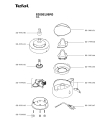 Схема №1 8309EU/6R0 с изображением Насадка для соковыжималки Tefal SS-995144