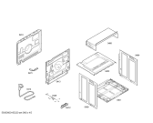 Схема №4 3HE503N с изображением Ручка выбора программ для плиты (духовки) Bosch 00615782