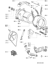 Схема №1 AWM 242/3 с изображением Обшивка для стиралки Whirlpool 481245219904
