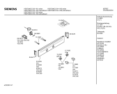 Схема №5 HB27040 с изображением Панель управления для духового шкафа Siemens 00296293