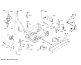 Схема №5 SMU69U75AU Made in Germany с изображением Передняя панель для посудомойки Bosch 00745736