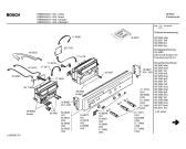 Схема №5 HBN8562 с изображением Панель управления для плиты (духовки) Bosch 00369632